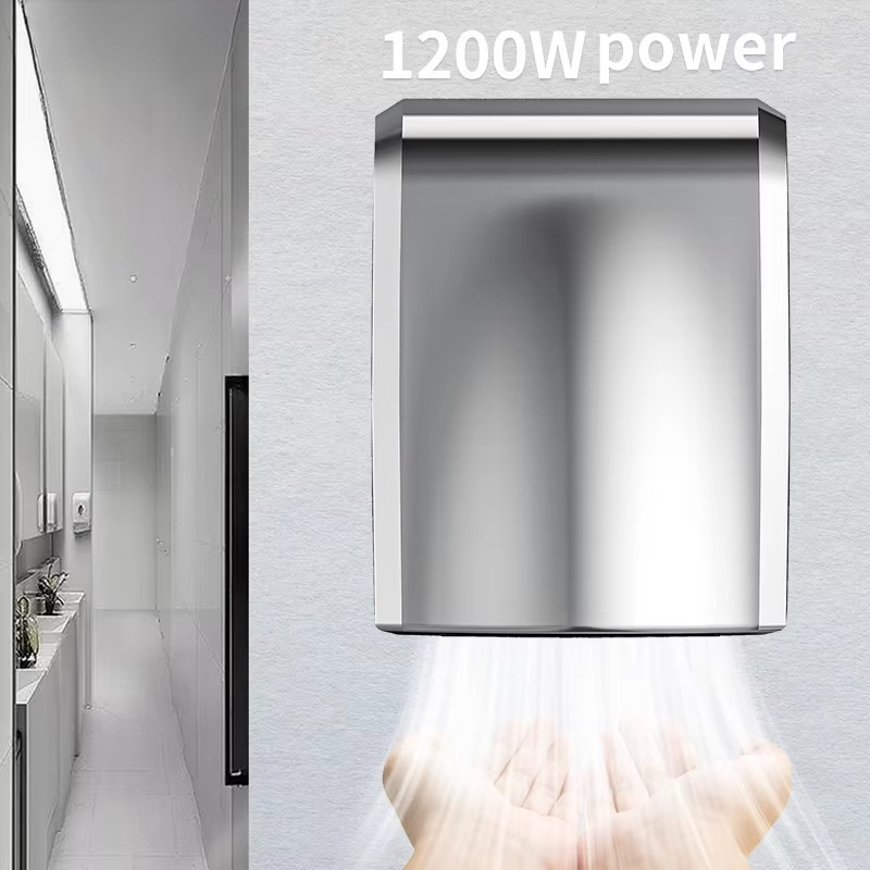Pengering Tangan Otomatis Kece - Home Bathroom Hand Dryer ulasan dan harga