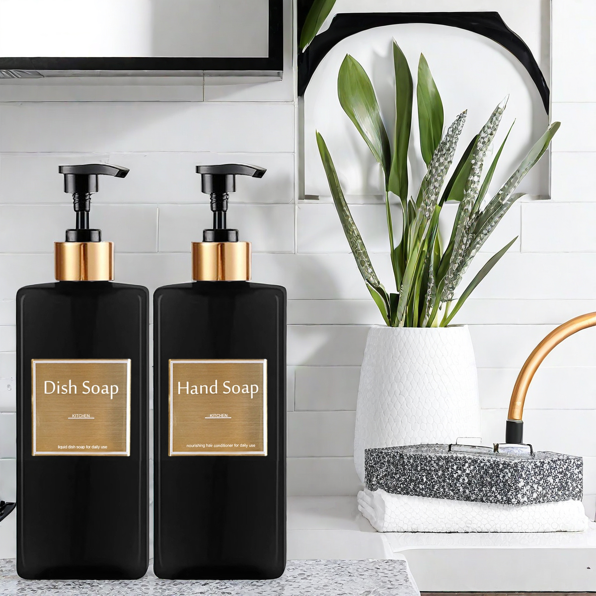 Botol sabun mandi, Set Dispens - Home Bathroom Soap Dispenser ulasan dan harga
