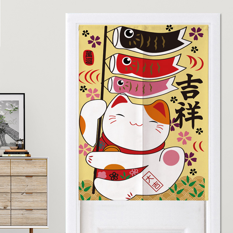 Tirai Pintu Maneki Neko Gaya J - Home Bathroom Partition ulasan dan harga