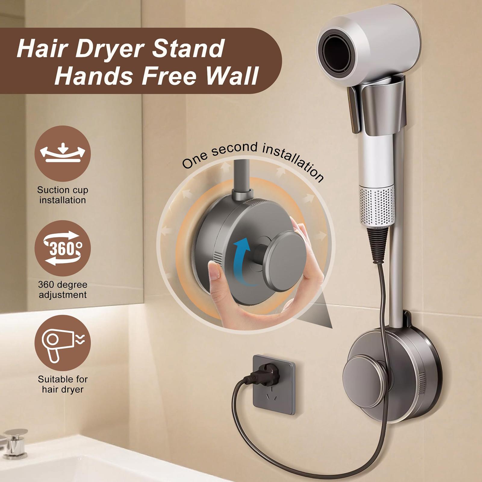 Penyangga Pengering Rambut 360 - Home Bathroom Hand Dryer ulasan dan harga
