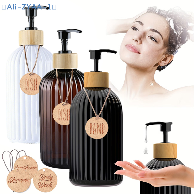 【ZYAA-1】1/3 Buah Botol Bergari - Home Bathroom Soap Dispenser ulasan dan harga
