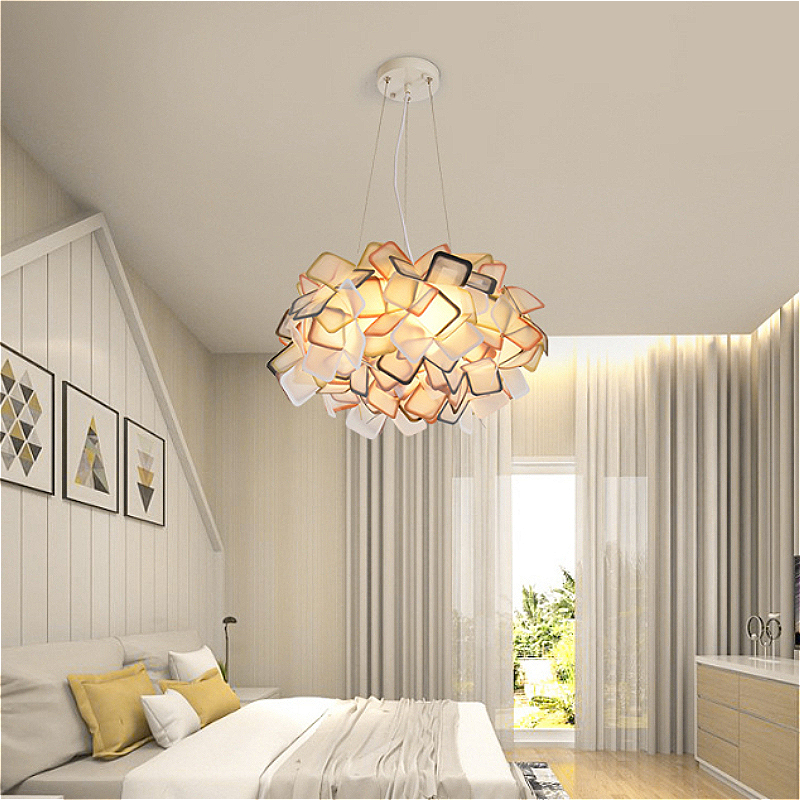 Lampu Gantung LED Bunga Akrili - Home Of The Year Bathroom ulasan dan harga