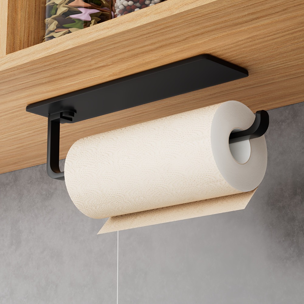 1 Buah Tempat Handuk Dapur - D - Home Bathroom Paper Towel Holder ulasan dan harga