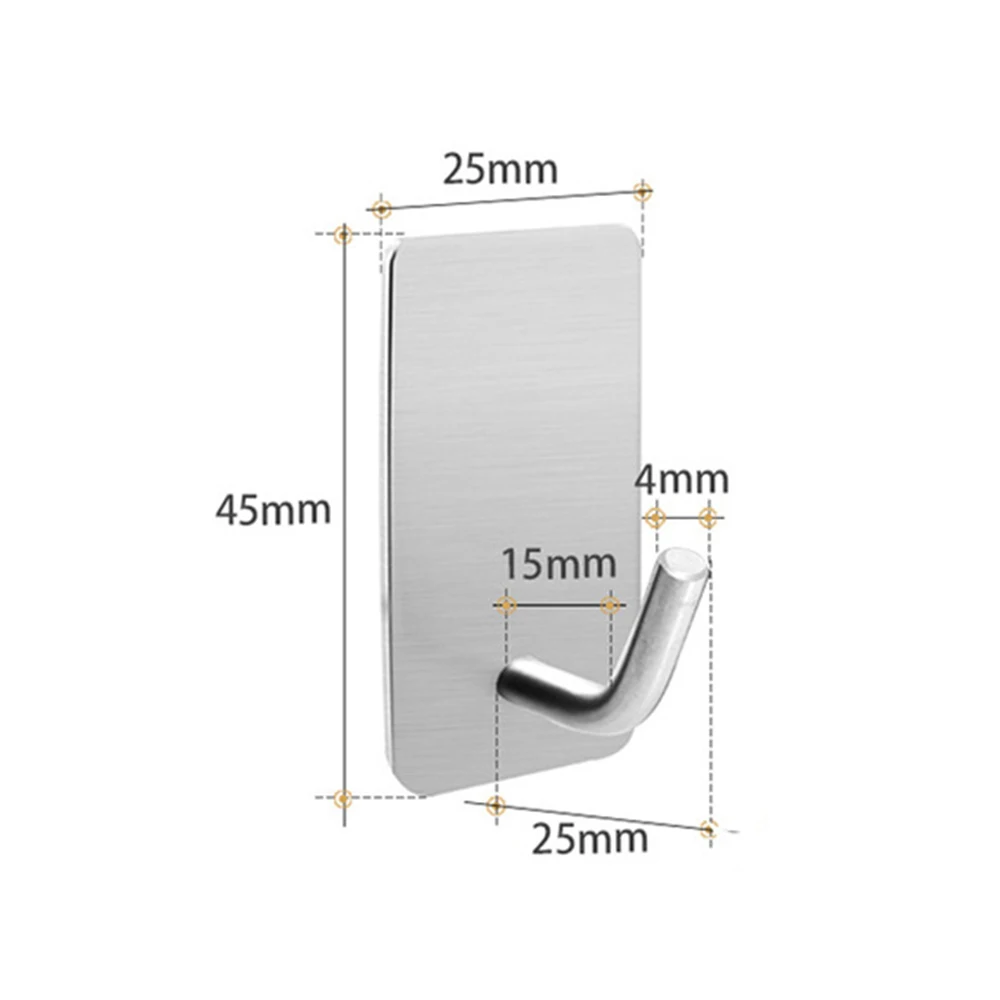 1-10 buah rak dapur berperekat - Robe Hook Adhesive ulasan dan harga
