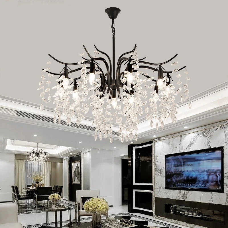 Lampu Gantung Kristal Mewah un - Home Of The Year Bathroom ulasan dan harga