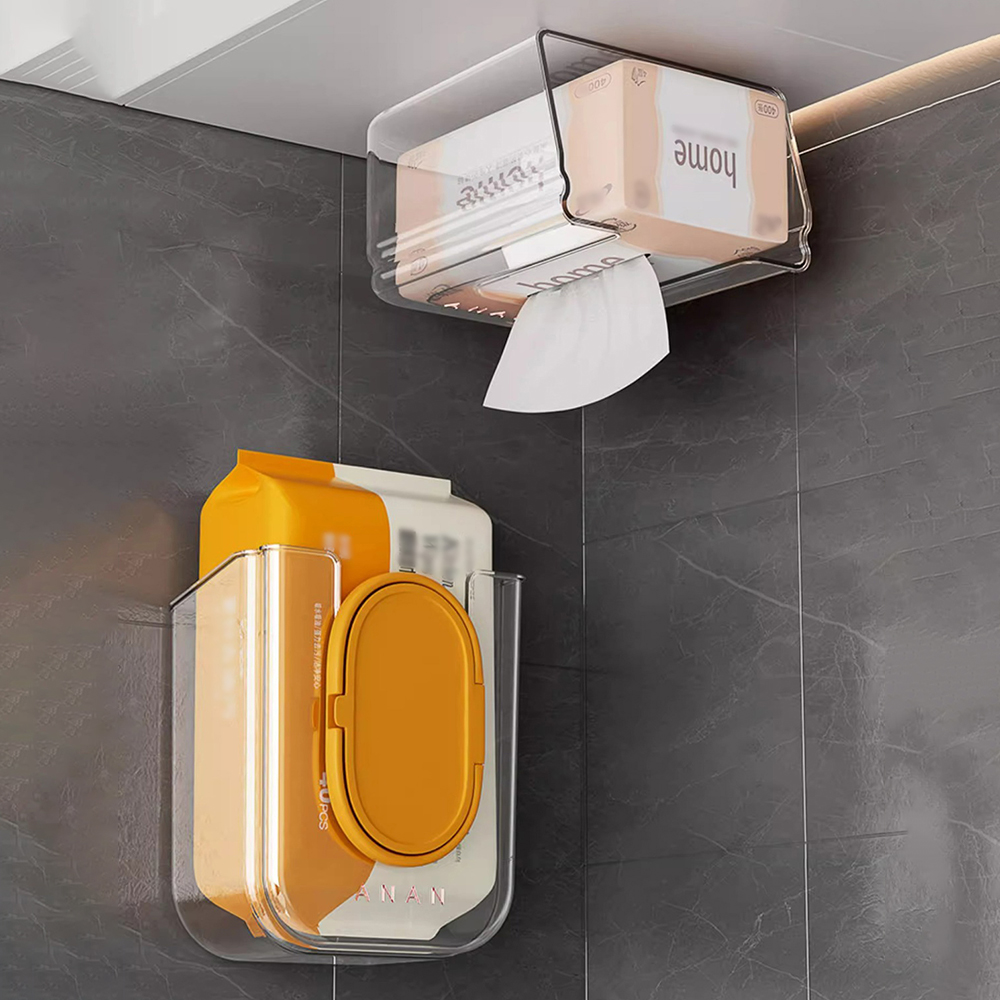 Dispenser Tisu Basah Terpasang - Home Bathroom Paper Towel Holder ulasan dan harga