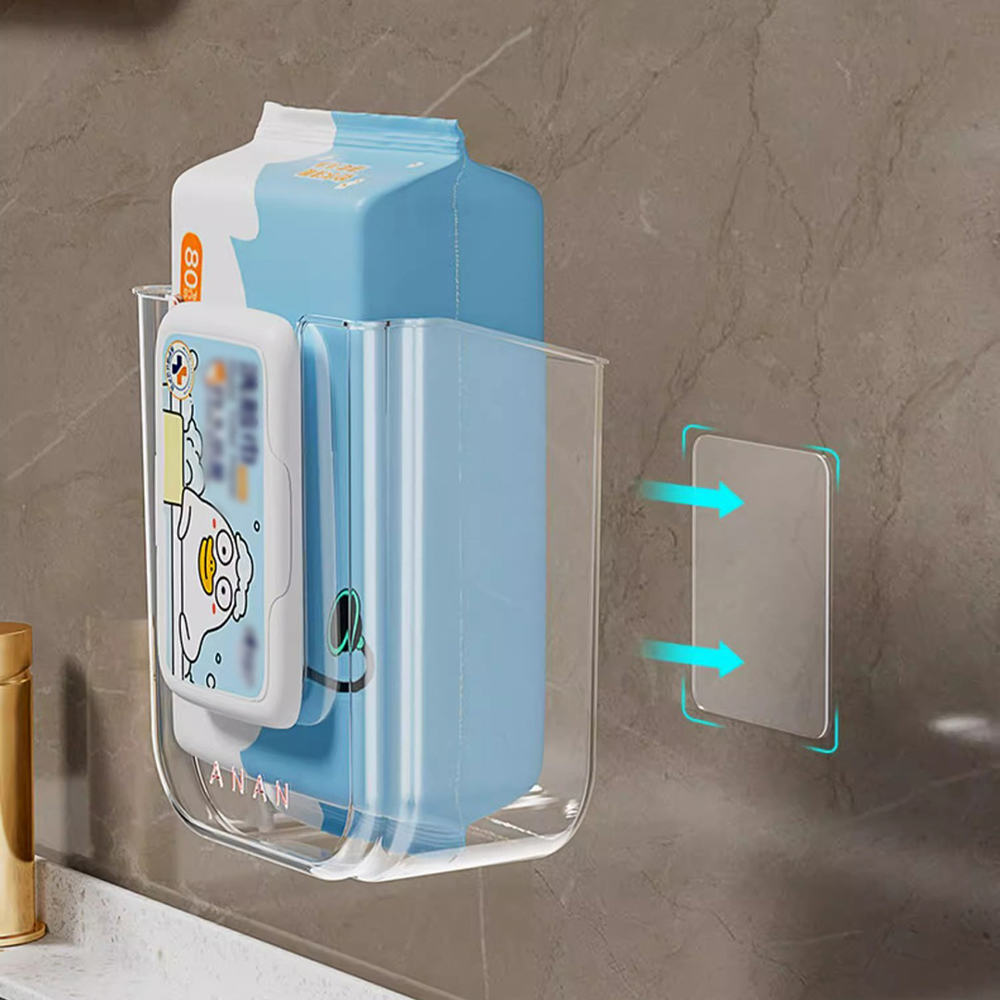 Dispenser Tisu Basah Terpasang - Home Bathroom Paper Towel Holder ulasan dan harga