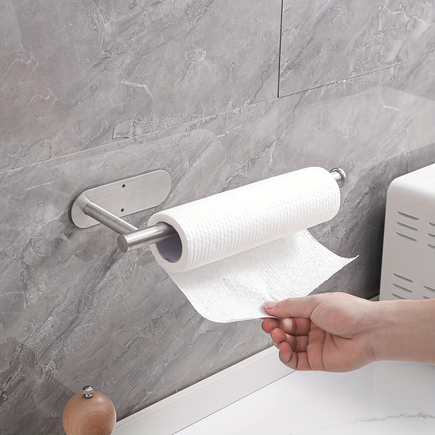 Rak Handuk Minimalis dari Baja - Home Bathroom Paper Towel Holder ulasan dan harga