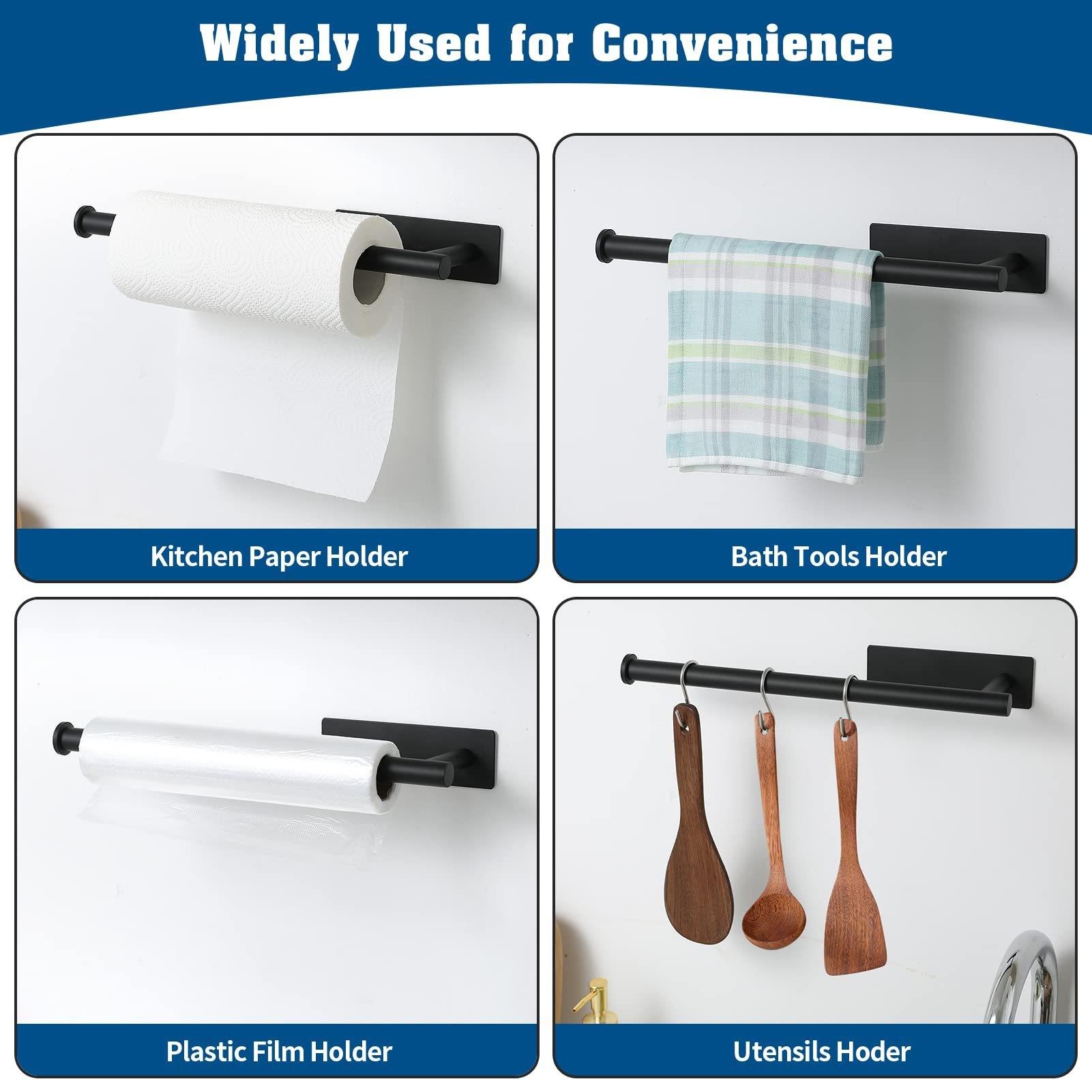 Rak Handuk Minimalis dari Baja - Home Bathroom Paper Towel Holder ulasan dan harga