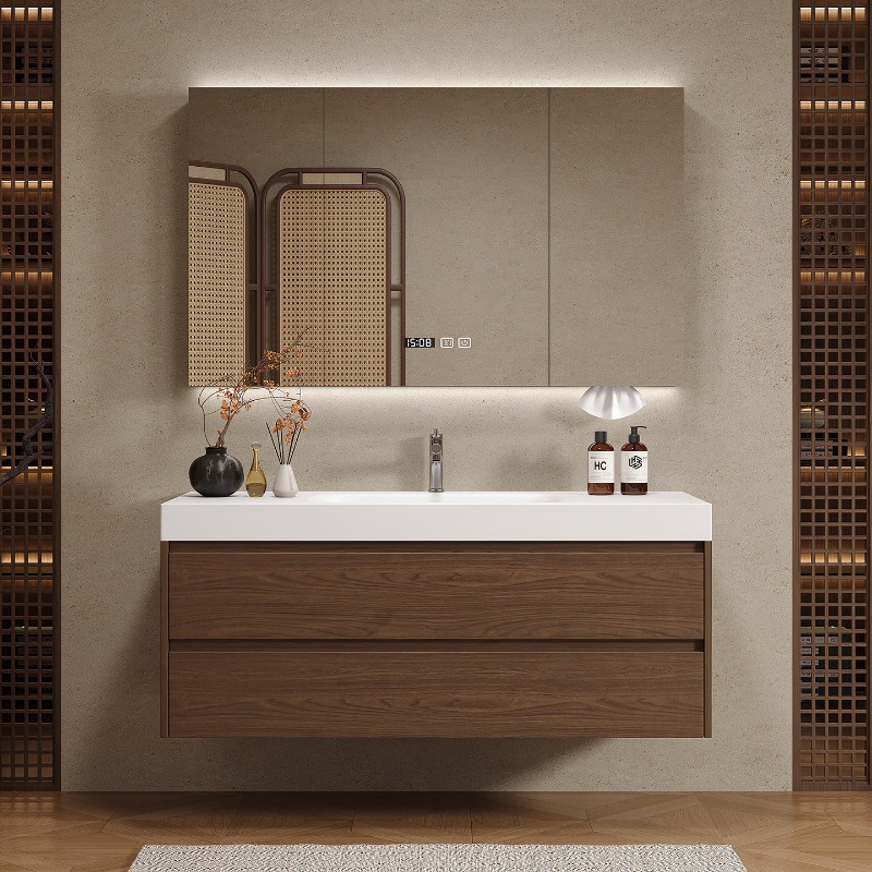 Partisi Kayu Lemari Kamar Mand - Home Bathroom Partition ulasan dan harga