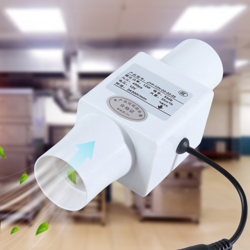 12V Tenang Pipa Ventilasi Kipa - Home Bathroom Ventilation ulasan dan harga