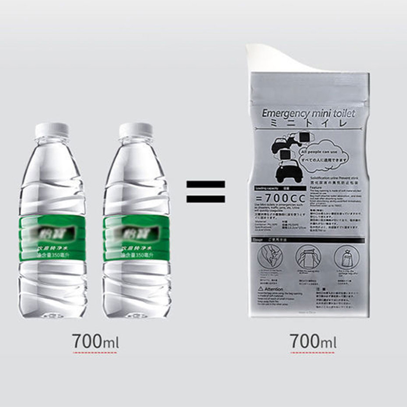 SEAMETAL 4 buah tas buang air  - Home Bathroom Urinal ulasan dan harga