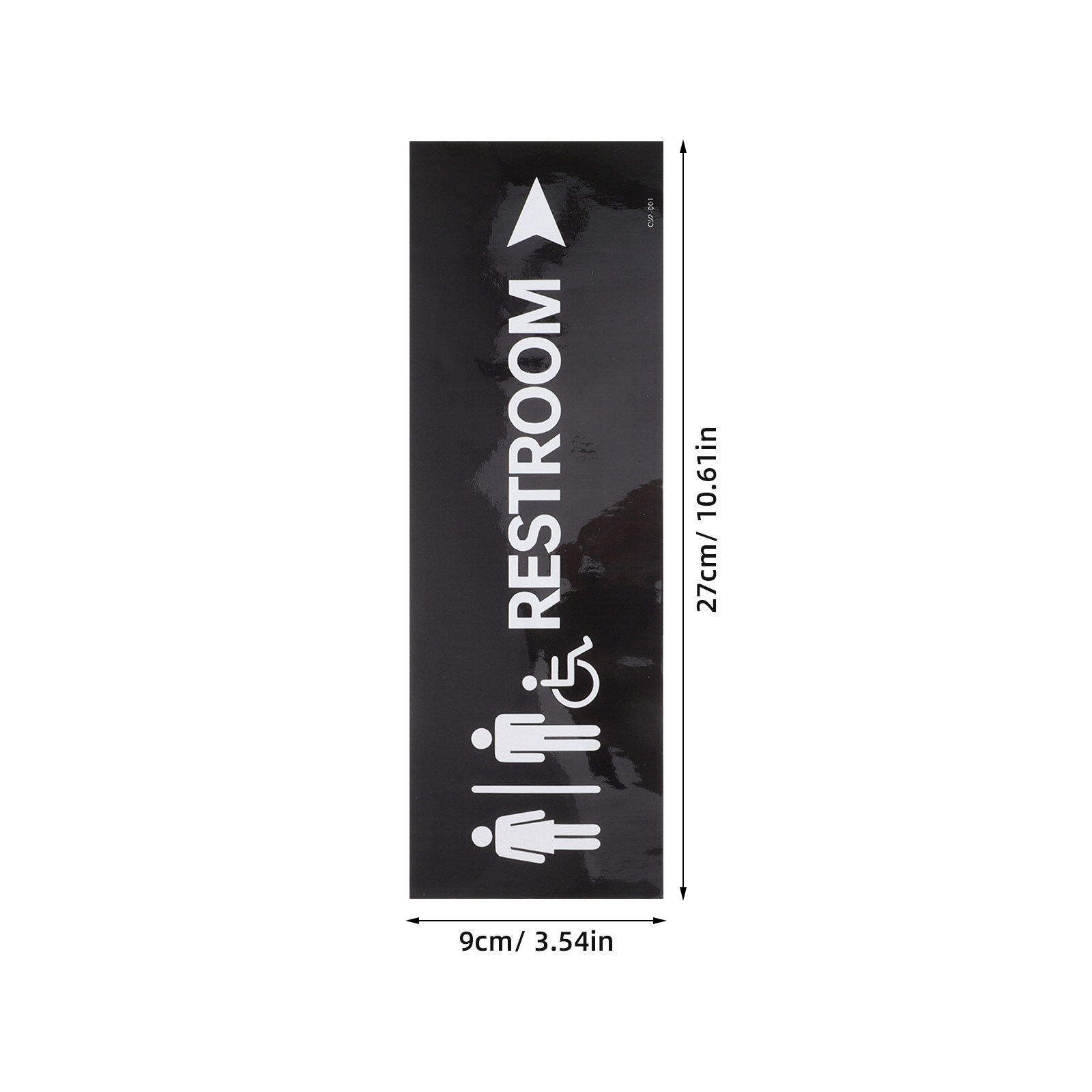 5Pcs Stiker Tanda Pintu Kamar  - Home Bathroom Door ulasan dan harga