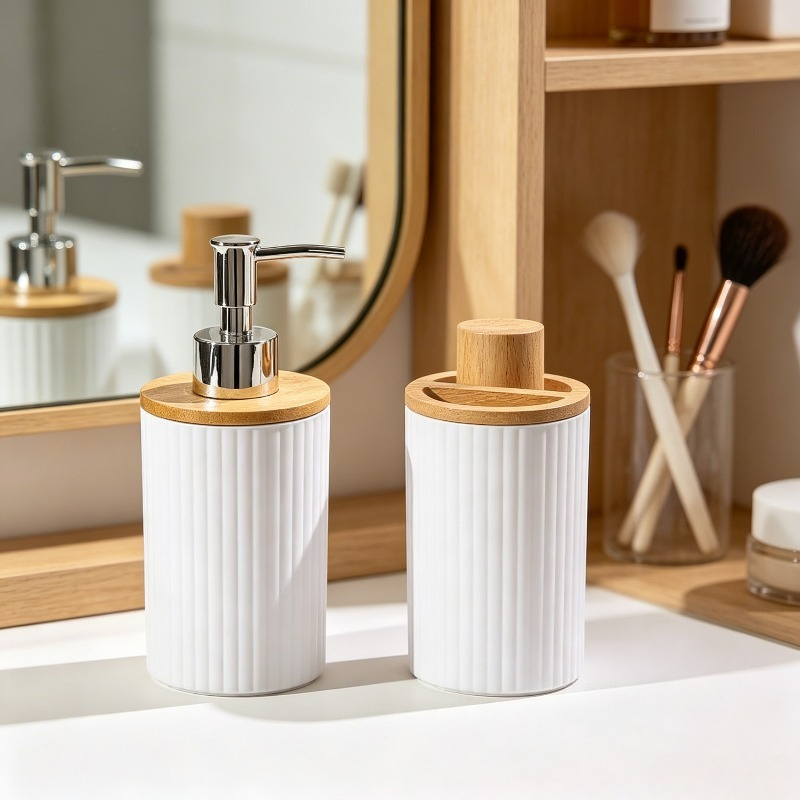 Dispenser untuk Sabun Cair Bot - Home Bathroom Soap Dispenser ulasan dan harga
