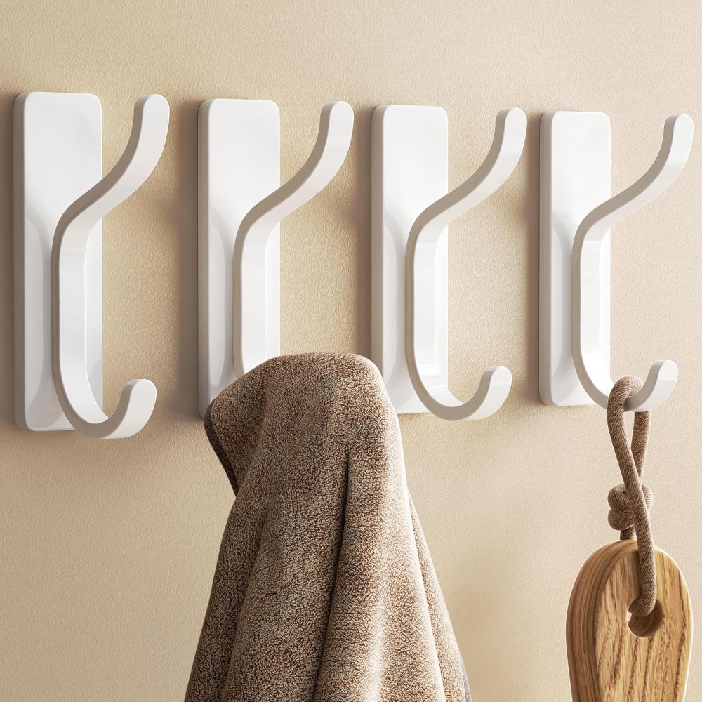 Kait Dinding Perekat Kuat 4 Bu - Robe Hook Adhesive ulasan dan harga