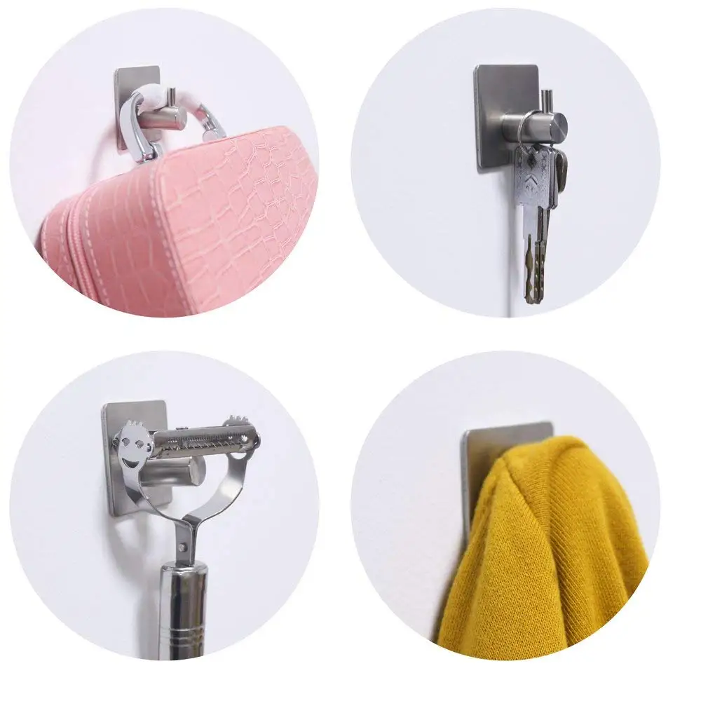 Kait Perekat Dinding Stainless - Robe Hook Adhesive ulasan dan harga