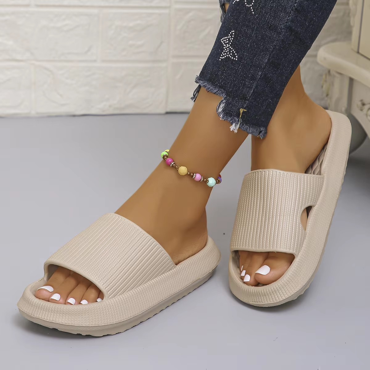 Sandal Awan Alas Tebal Wanita  - Home Bath ulasan dan harga