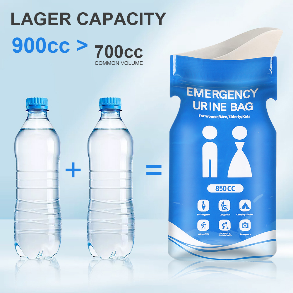 Tas urin mobil 850ml tas munta - Home Bathroom Urinal ulasan dan harga