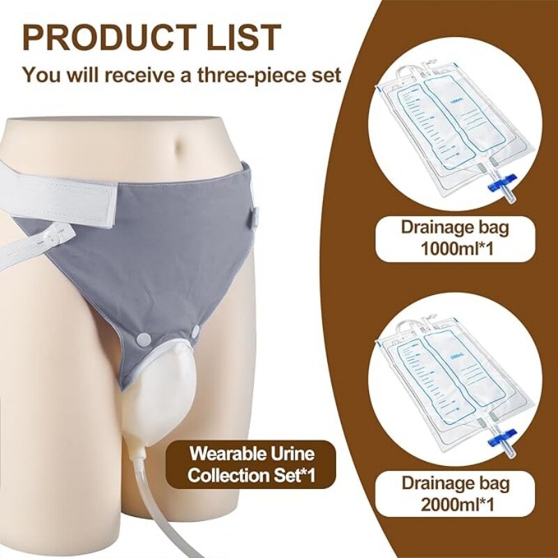Penampung Urin Silikon Dewasa  - Home Bathroom Urinal ulasan dan harga