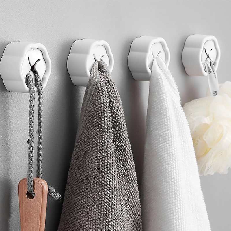 6 Buah Tempat Handuk Berpereka - Robe Hook Adhesive ulasan dan harga