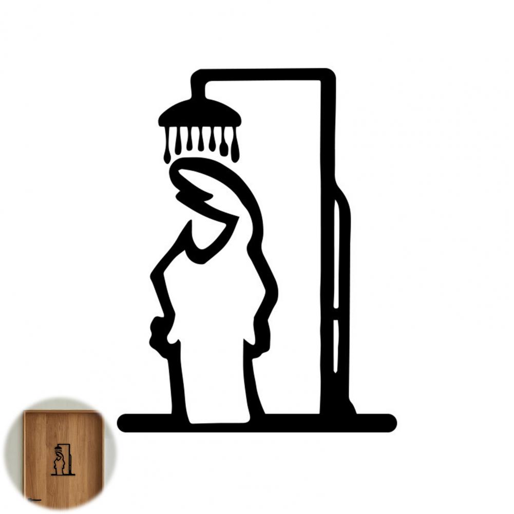 Aksesoris Dekorasi Rumah, Papa - Home Bathroom Door ulasan dan harga
