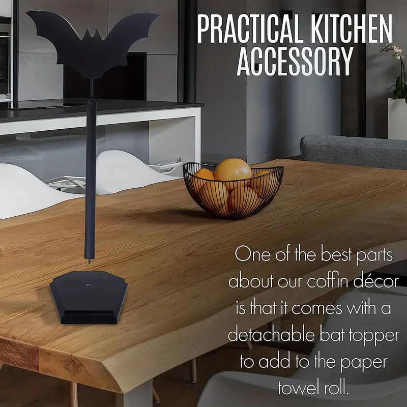 Tempat handuk kertas kelelawar - Home Bathroom Paper Towel Holder ulasan dan harga