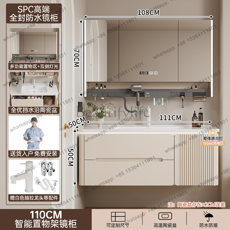 LJYLuxury Lemari Kamar Mandi M - Home Bathroom Partition ulasan dan harga