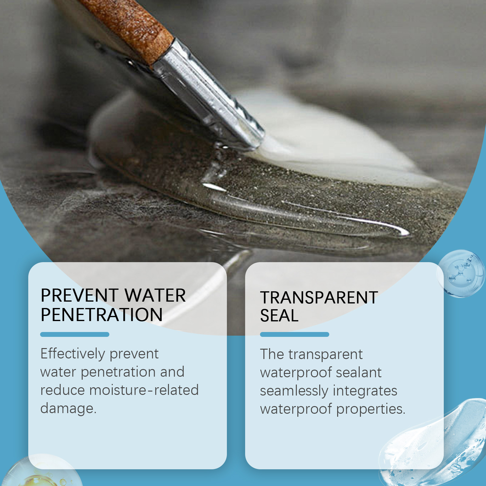 Sealant Tahan Air Transparan D - Home Bathroom Wall Tiles ulasan dan harga