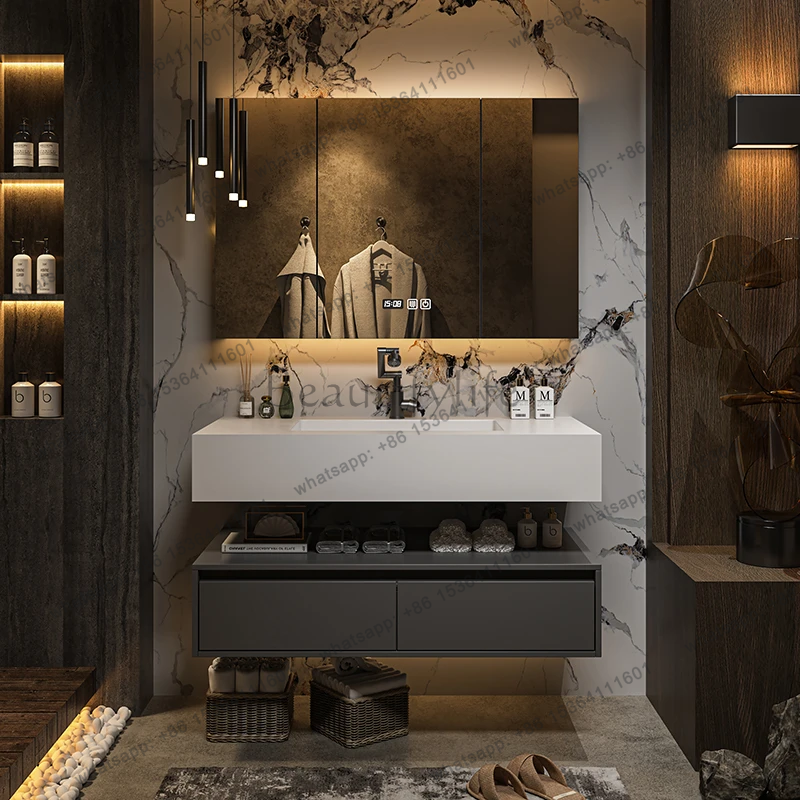 Lemari Penyimpanan Cermin Kama - Home Bathroom Partition ulasan dan harga