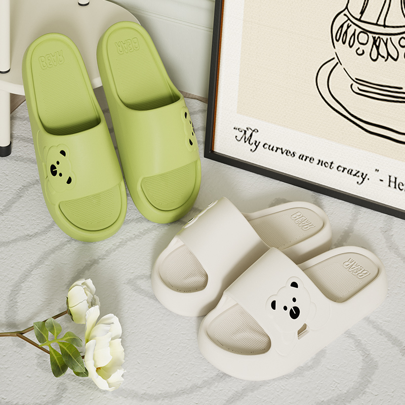 Sandal Kamar Mandi Kartun Beru - Home Bath ulasan dan harga