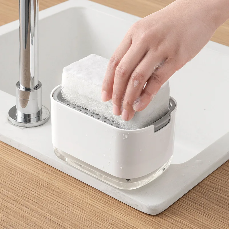 Dispenser sabun dengan dudukan - Home Bathroom Soap Dispenser ulasan dan harga