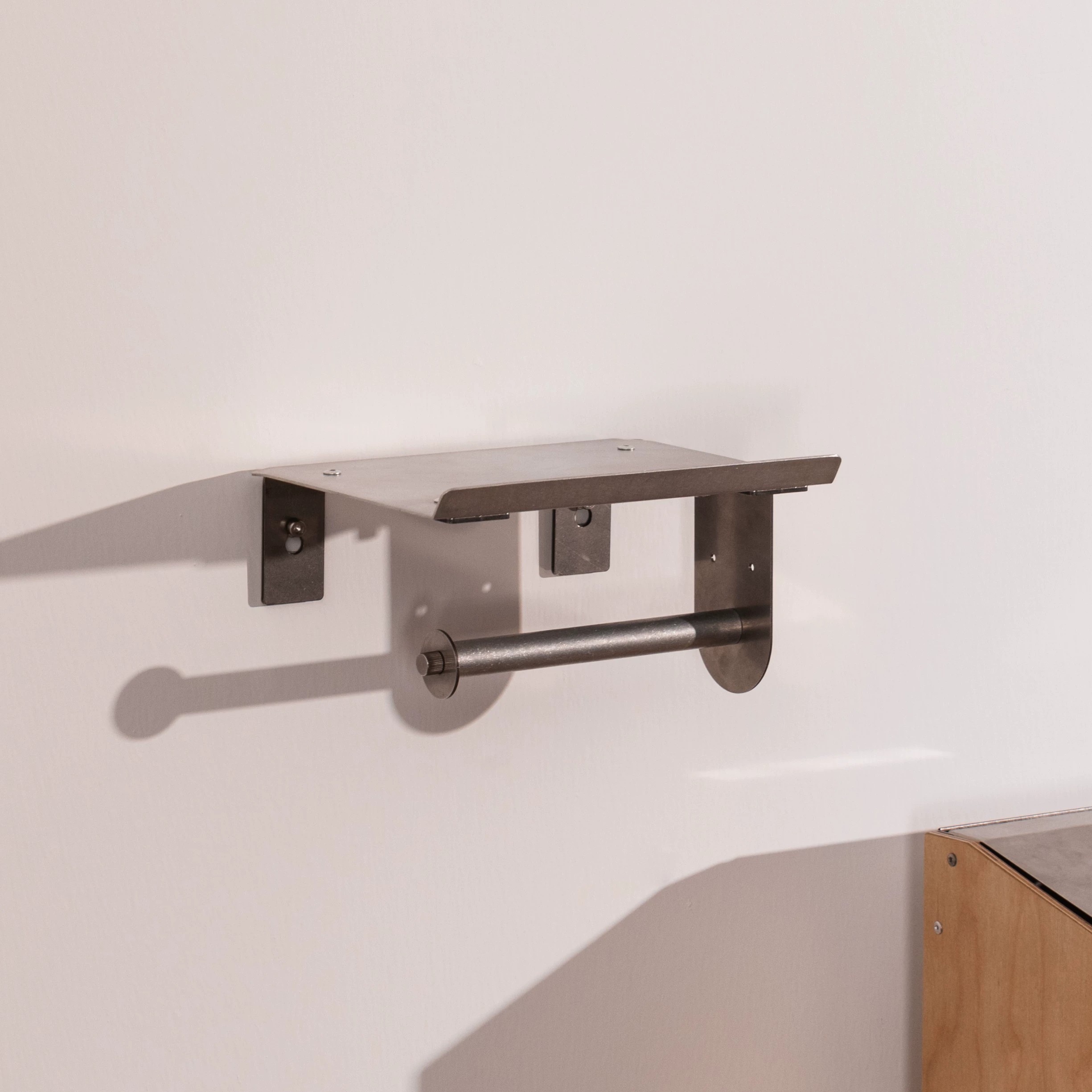Penyangga Tisu Dinding Minimal - Home Bathroom Paper Towel Holder ulasan dan harga