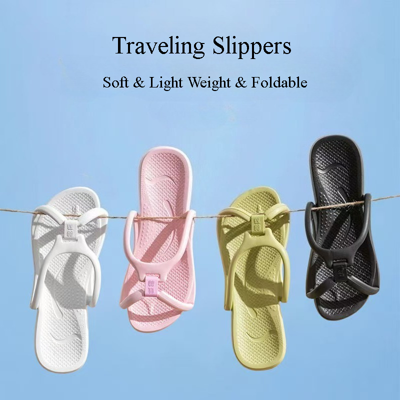 Sandal Perjalanan Lipat Unisek - Home Bath ulasan dan harga