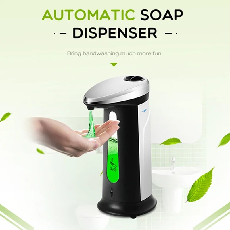 Dispenser Sabun Cair Otomatis  - Home Bathroom Soap Dispenser ulasan dan harga