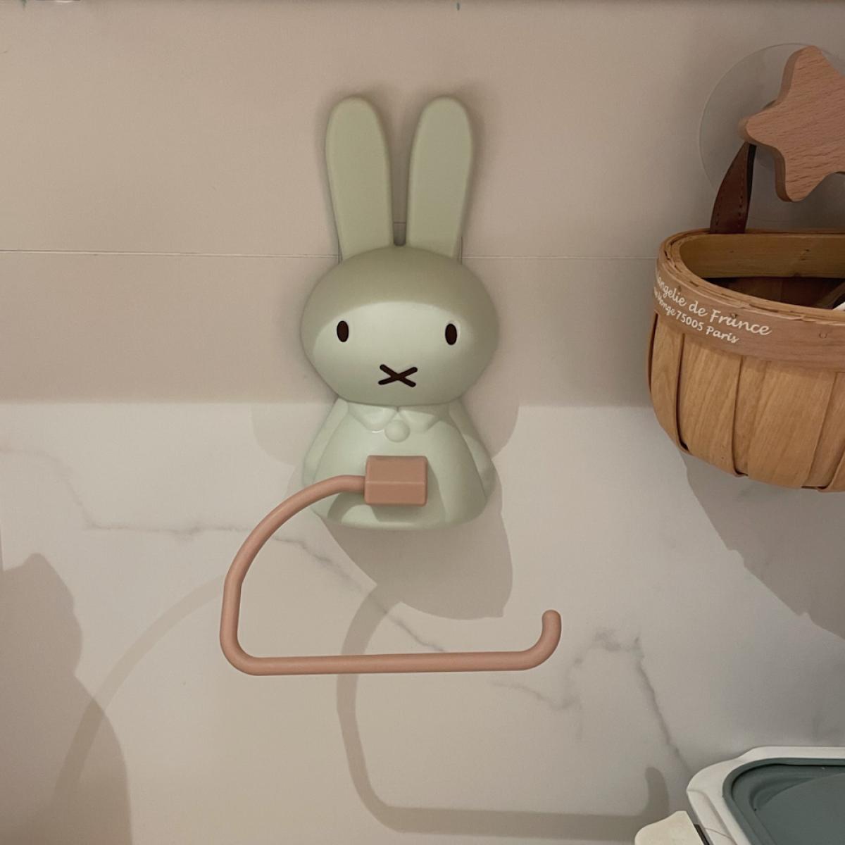 Miffy Tempat Tisu Kamar Mandi  - Home Bathroom Paper Towel Holder ulasan dan harga