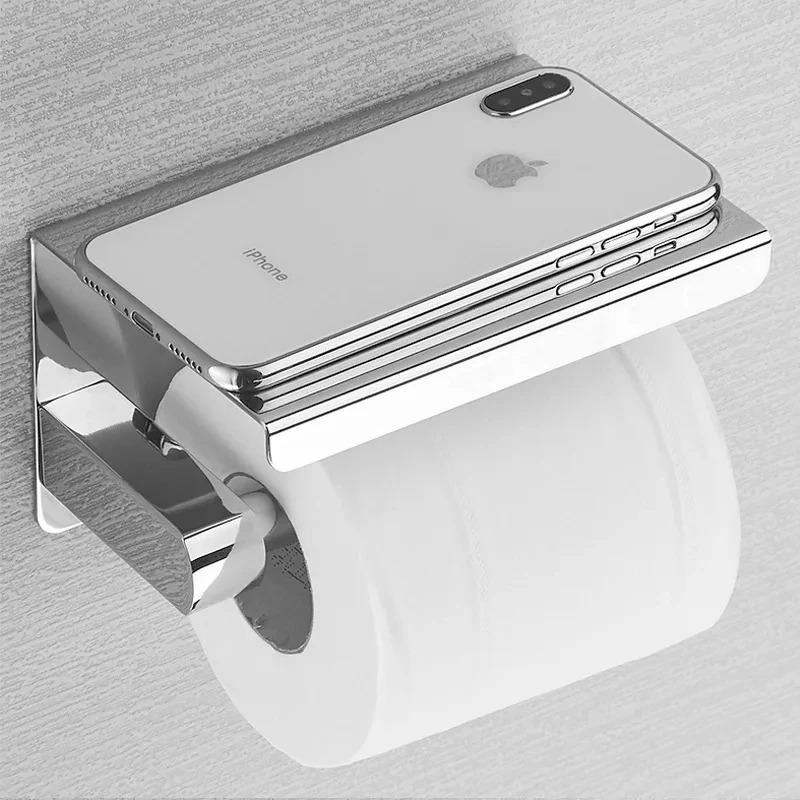Tempat Tisu Kamar Mandi Stainl - Home Bathroom Paper Towel Holder ulasan dan harga