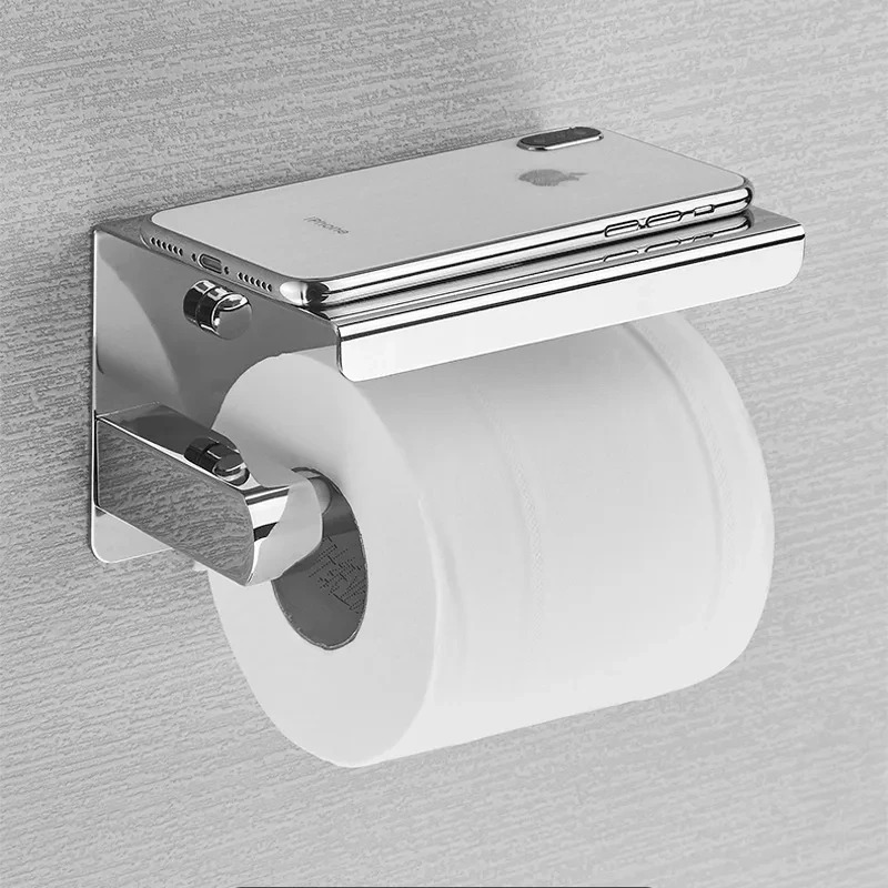 Tempat Tisu Kamar Mandi Stainl - Home Bathroom Paper Towel Holder ulasan dan harga