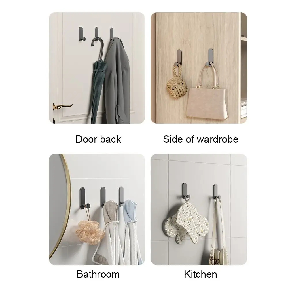 2-6 Buah Kait Jubah Kamar Mand - Robe Hook Adhesive ulasan dan harga